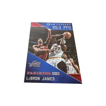 PANINI Cavaliers LeBron James Little Emperor Battle Time Classic Special Card Player Card Rare Card Sports Cards 1 Pc