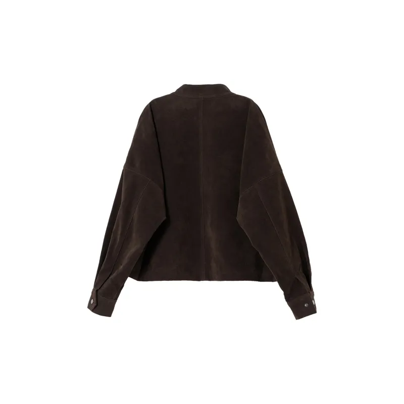 SOON FLOWER Jacket Women's Coffee-1