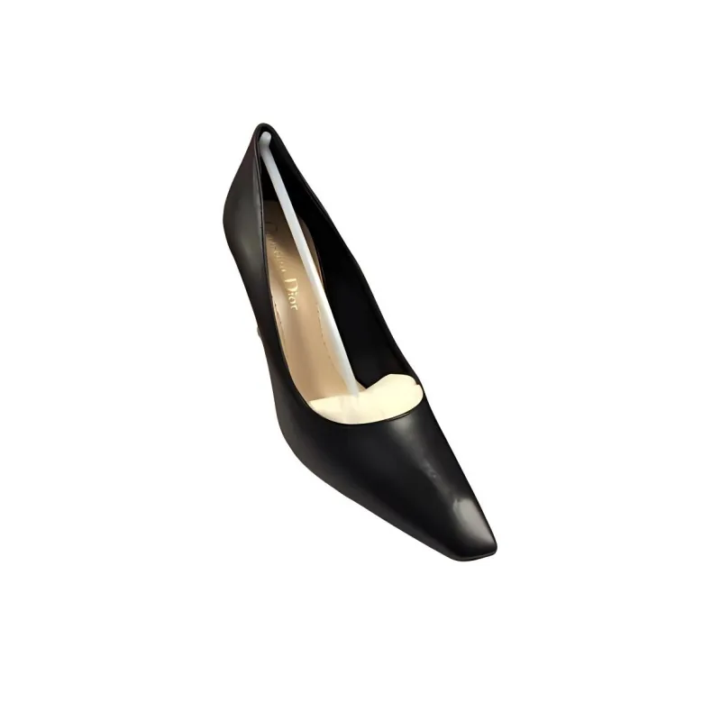 DIOR Attract Slim Heel High Heels Women's Black-1