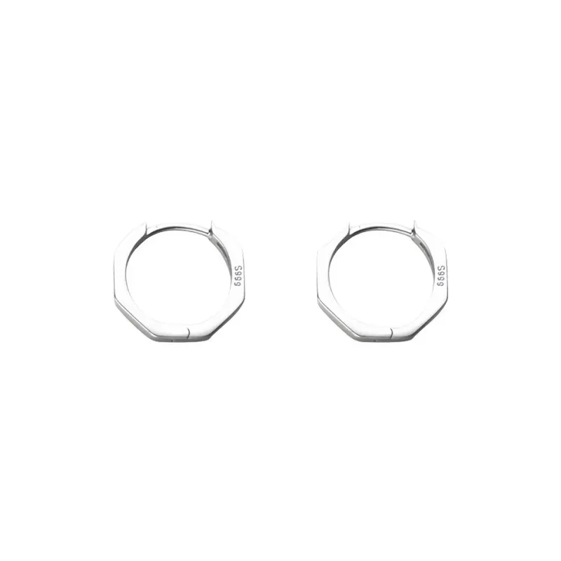 EAR PARTNER 999 Fine Silver Earrings Women's-0