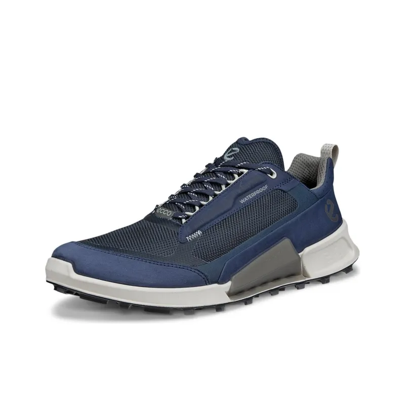 Mountain x Ecco Biom 2.1 Slip Resistant Low Top Casual Shoes Men's Blue-1