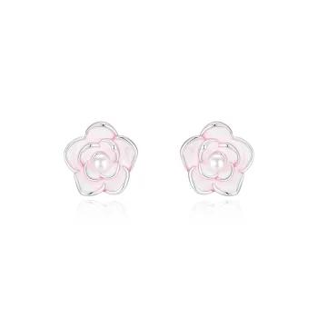 ZSY S925 Pair Of Stud Earrings Women's Box