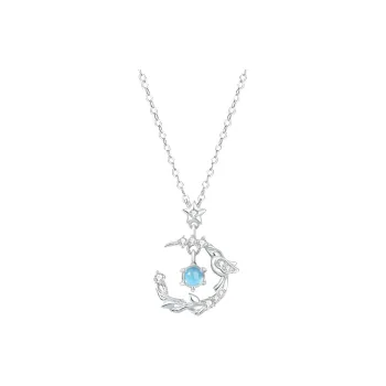 KADER 925 Sterling Silver Necklaces Women's Silver