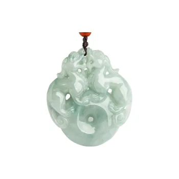 Oriental Jade Glutinous Jade Necklaces Unisex