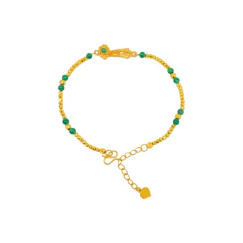 ZUNCAI Ice Glutinous Jadeite Bracelets Women's