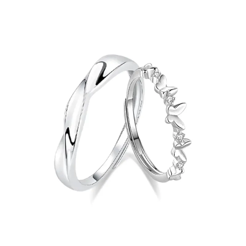 VEZA Sterling Silver Rings Unisex-16