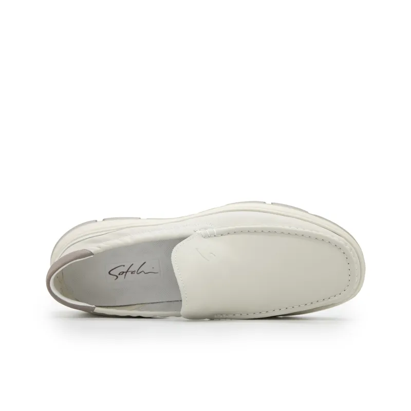 Satchi Loafers Men White-3