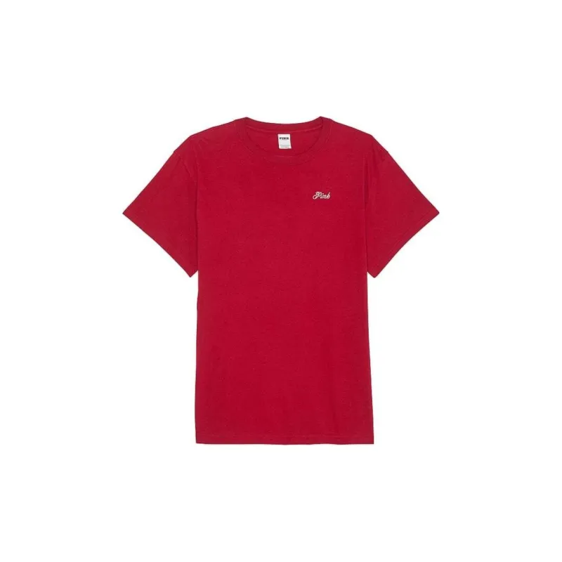 Victoria's Secret T Shirt Women's Red-1
