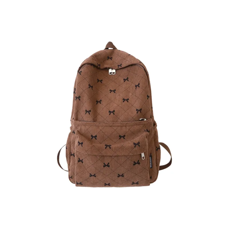 Yalu Corduroy Backpack Women's Multicolor-18