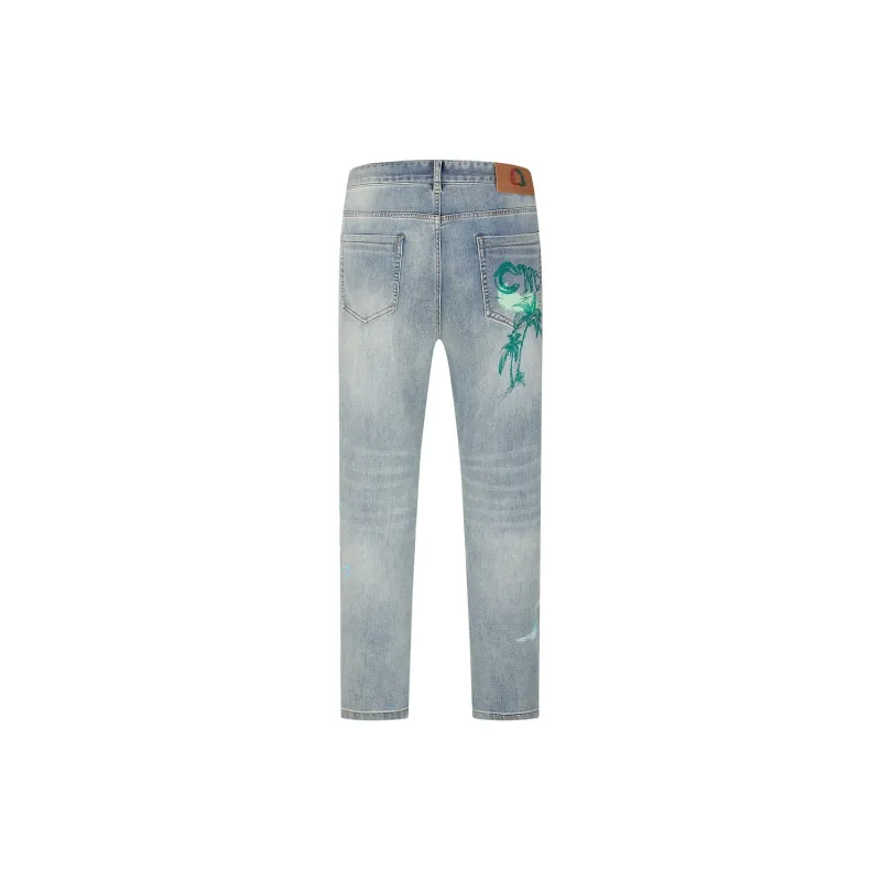 C'N'C Trend Series Jeans Men's Light Blue-1