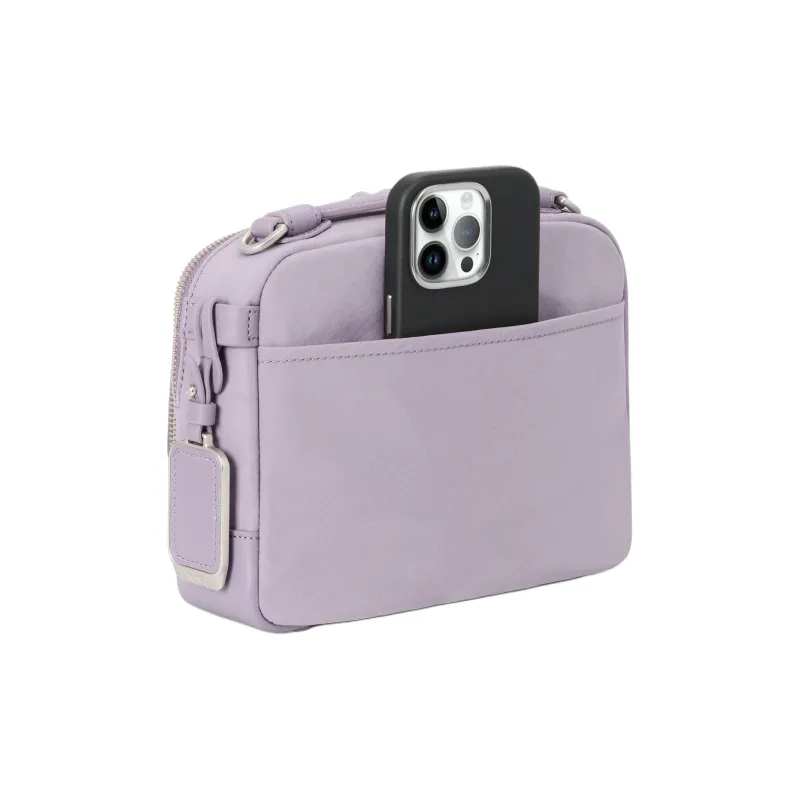 TUMI Nylon Shoulder Bag Crossbody Bag Handbag Women's Lavender-2