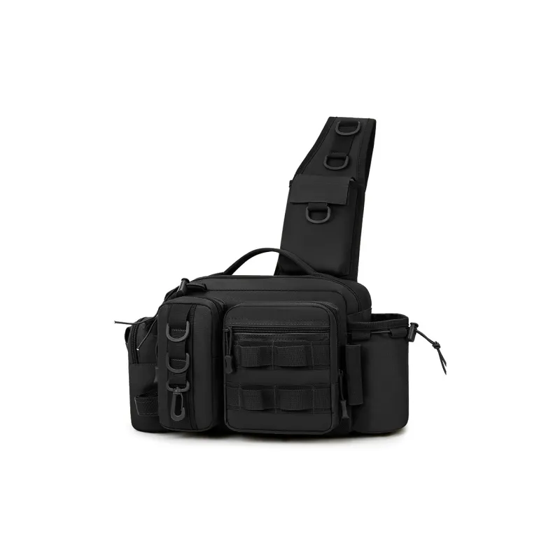 AUNG Polyester Sling Bag Regular Men's Land Camouflage/Camouflage Black/Coyote Brown/Black-8