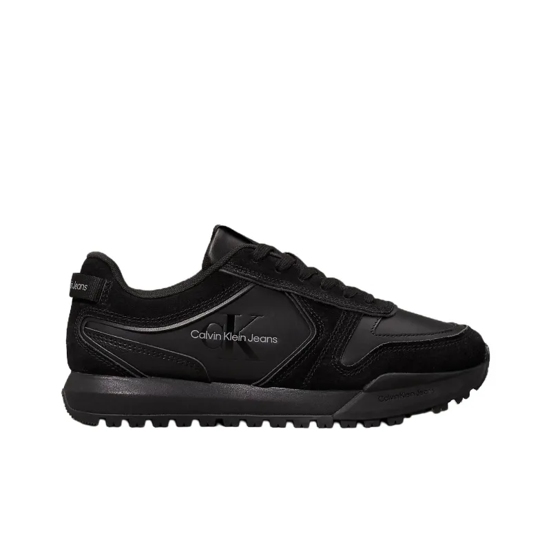 CKJ CALVIN KLEIN JEANS Low Top Casual Shoes Men's Black-1