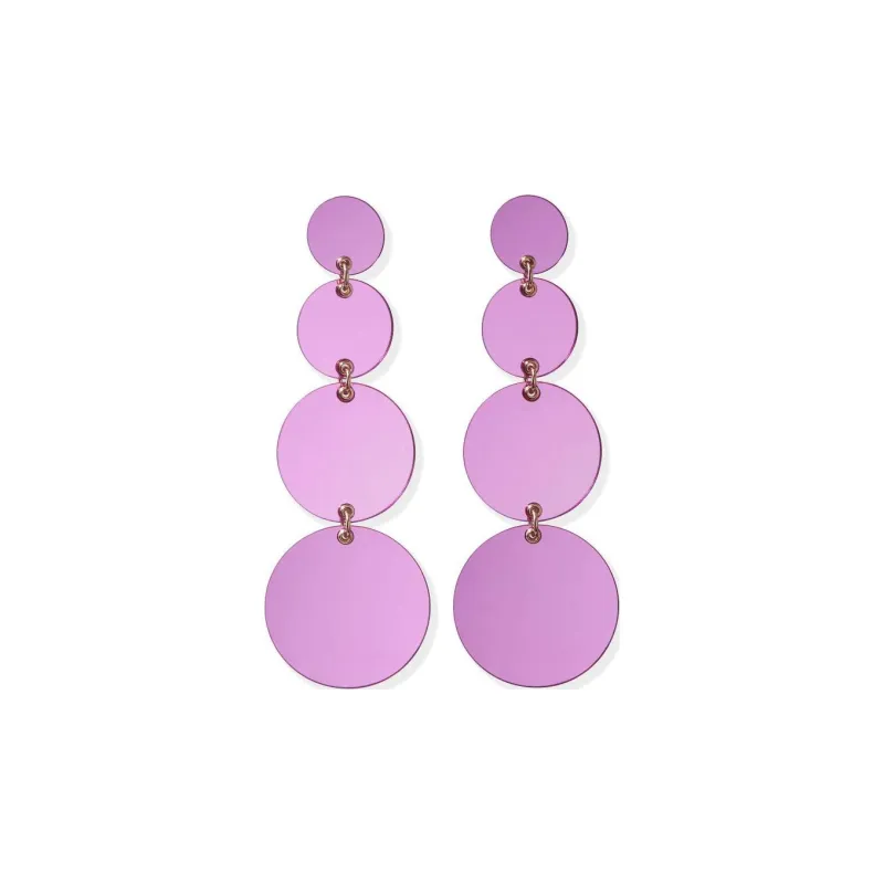 CarolinaHerrera Multi disc Dangling Earrings-0