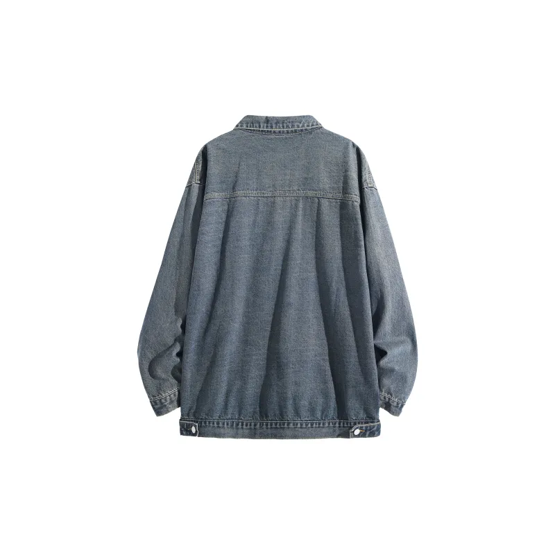 Mackyo Denim Jacket Unisex Yellow Mud-7