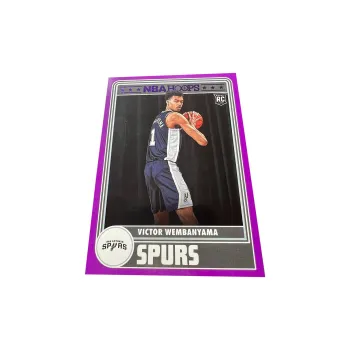 PANINI Spurs Wembanyama High End Customizable Hoops Player Card Rare Card Sports Cards 1 Piece