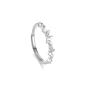 VEZA Sterling Silver Rings Unisex