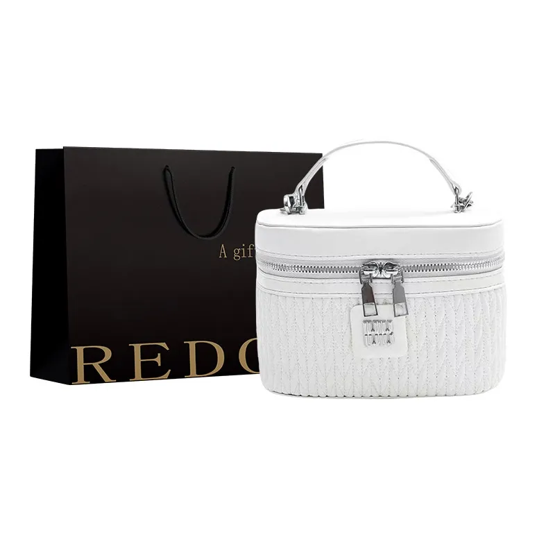 REDOO PU Shoulder Bag, Crossbody Bag, Handbag Regular Women's Silver/Ecru/Pink/Black-3