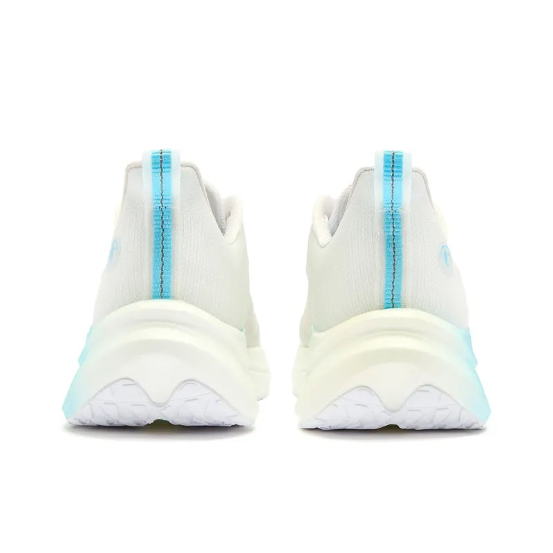 QIAODAN Cushioning Anti-Slip And Wear-Resistant Low-Top Running Shoes Men's White Purple-4