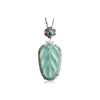 YUANYUXIANG Glutinous Jade Jadeite Necklaces Unisex
