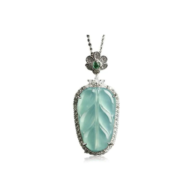 YUANYUXIANG Glutinous Jade Jadeite Necklaces Unisex-0