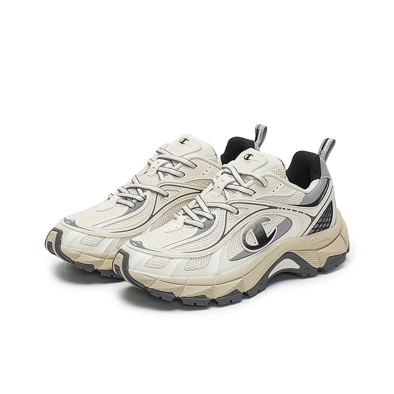 Champion Height Increasing Lightweight Low Top Running Shoes Women's Linen/Wolf Gray-1