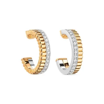 Boucheron Quatre Radiant Edition Hoop Earrings