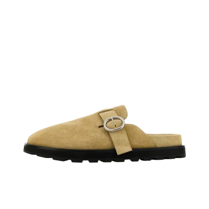 JIL SANDER Wrap toe Slippers Men's Light Brown-0
