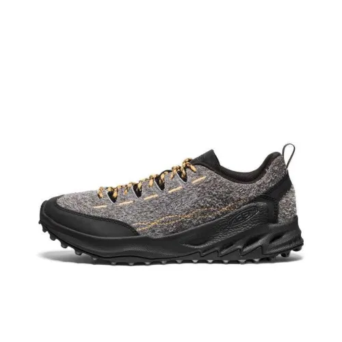 KEEN Jasper Abrasion Resistant Low Top Trekking Shoes Scott Men's Gray