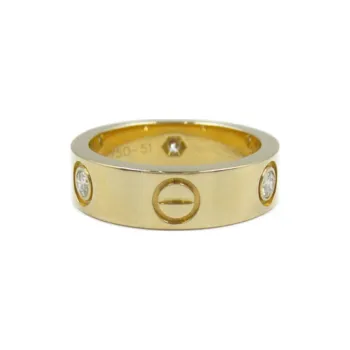 Cartier 2010s Pre-owned 18kt Yellow Gold Love Diamond Ring