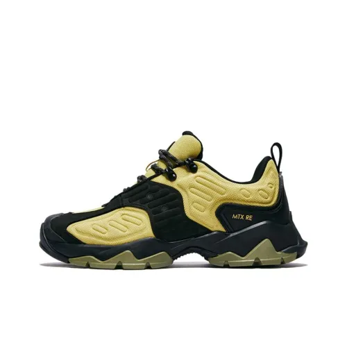 Saucony Anti Slip Wear Resistant Low Top Casual Shoes Unisex Black Yellow