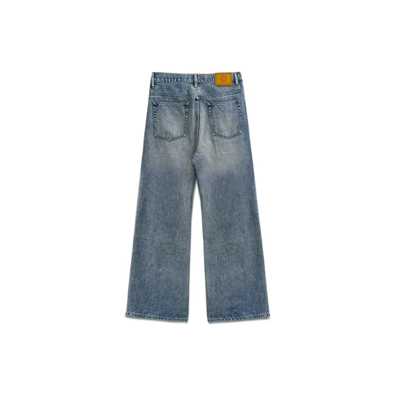 Ideeaideea Jeans Unisex Washed Blue-1