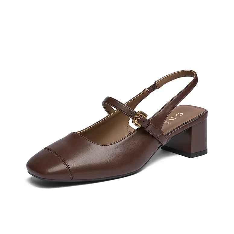 JOSINY Chunky Heel High Heels 4.5CM Women's-6