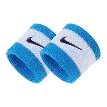 Nike Running Volleyball Tennis Basketball Fitness Sports Wristbands Breathable Light Blue Unisex