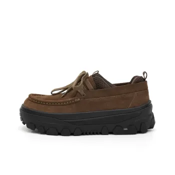 New Korea Men's Casual Shoes Men Low Top Coffee, Camel