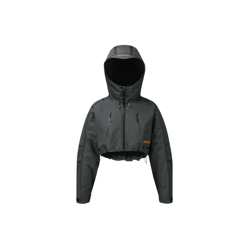 SALOMON Slate Jackets & Coats Women's Gray-1