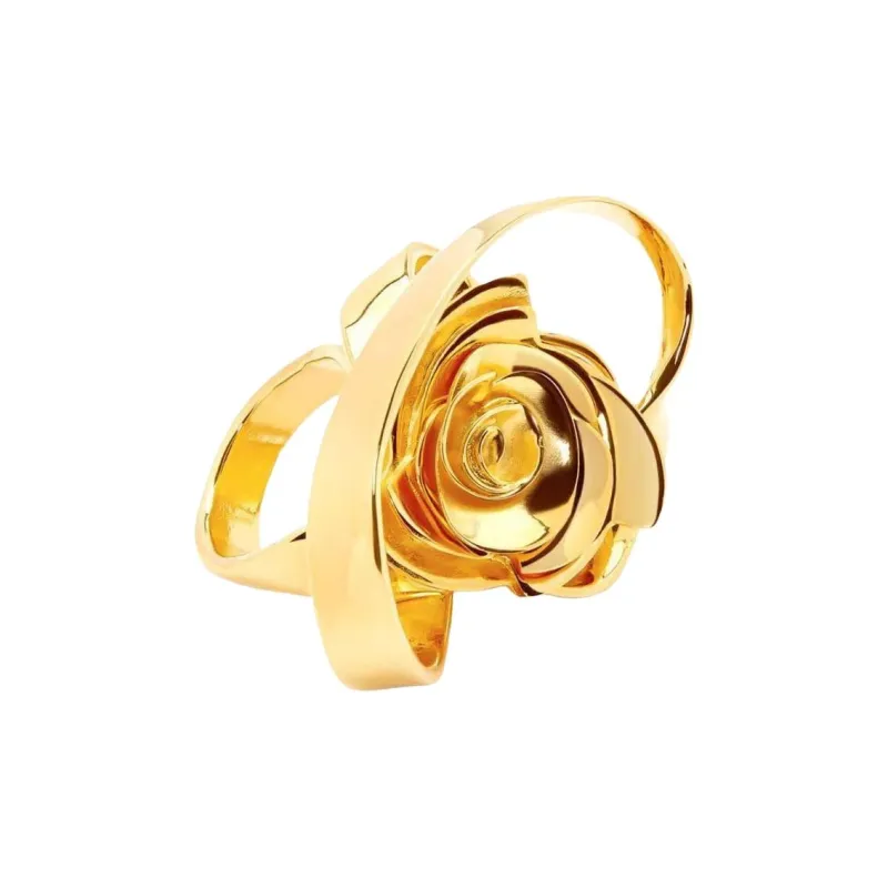 Oscar De La Renta Flower detailing Ring-1