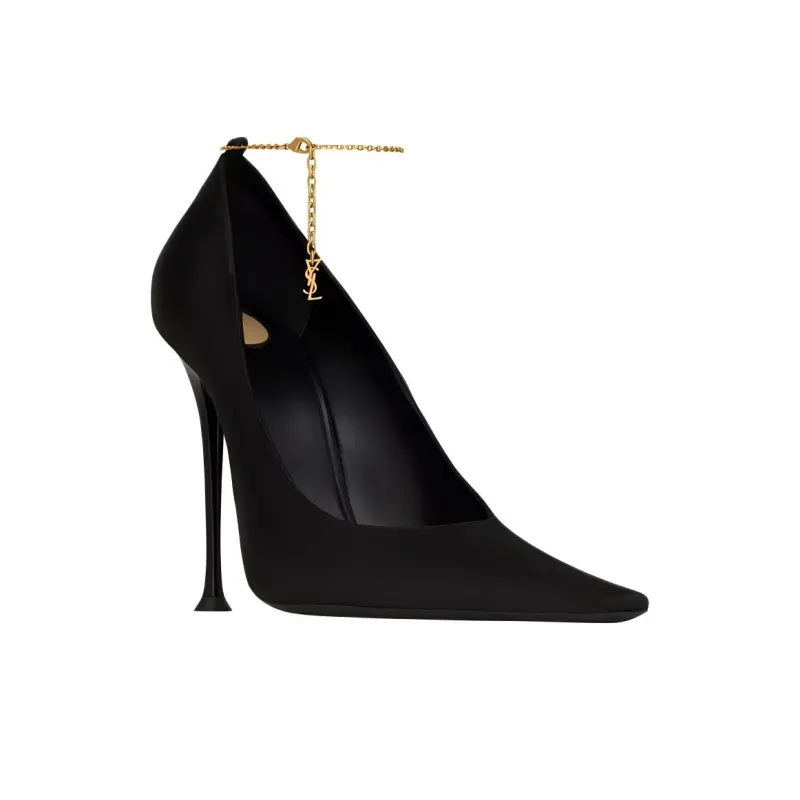 SAINT LAURENT Régine Pointed Toe Pumps-2