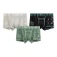3 Pack (Light Gray+Black+Gray Wood Green)