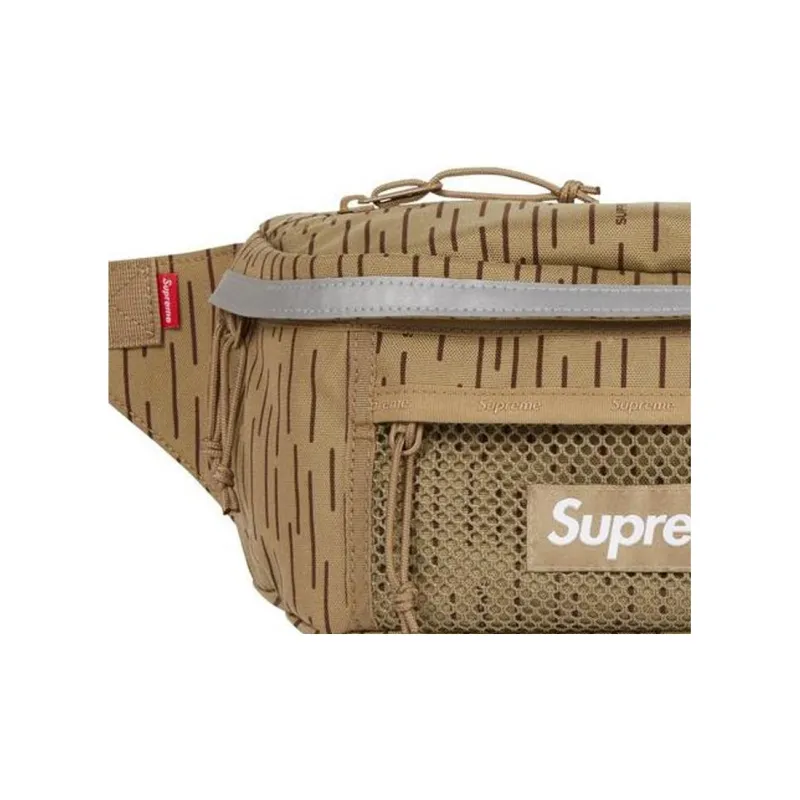 Supreme Nylon Fanny Pack Regular Unisex Tan-4