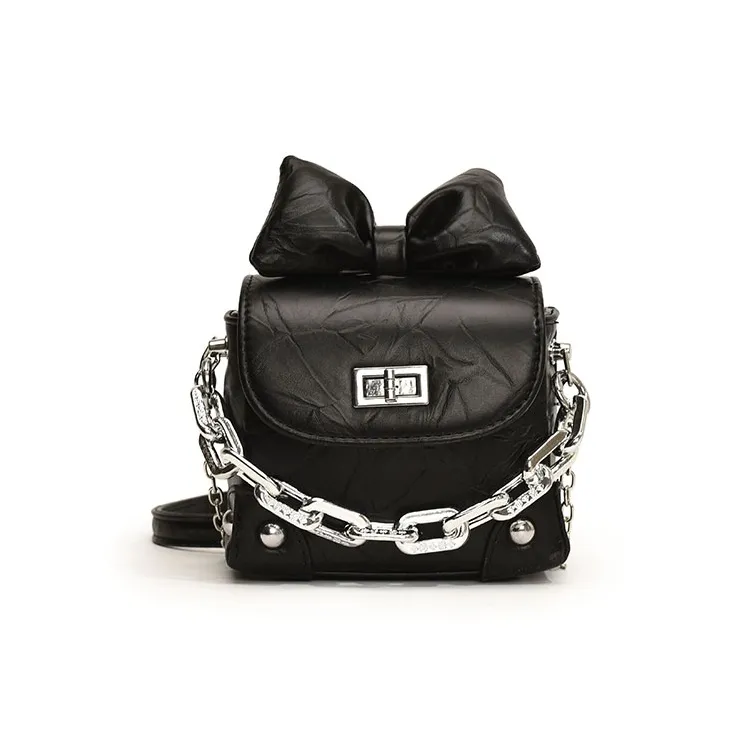 Yalu PU Crossbody Bag Handbag Shoulder Bag Regular Women's Black/Silver/Pink/White-1