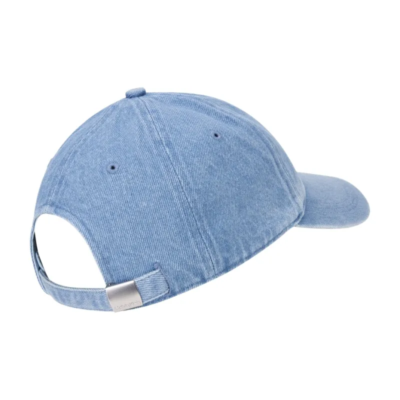CALVIN KLEIN Cotton Baseball Caps Unisex Blue-1