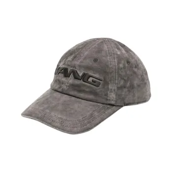 Alexander Wang 3D Logo embroidered Denim Cap