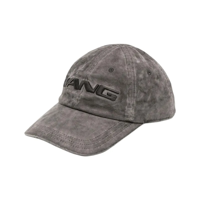 Alexander Wang 3D Logo embroidered Denim Cap-0