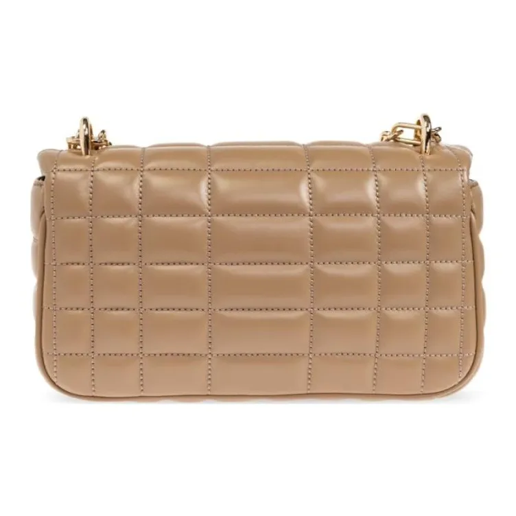 MICHAEL KORS Tribeca Cow Leather Shoulder Bag Women's Light Brown-2