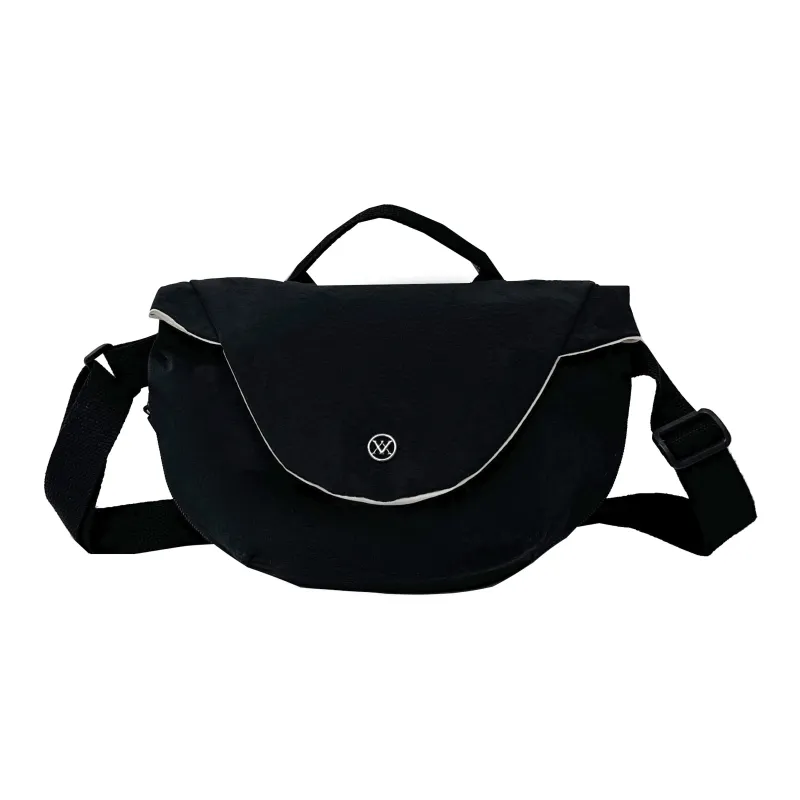 HCXK Nylon All Versatile One Shoulder Lightweight Practical Saddle Chest Handbag Regular Unisex Multicolor-12