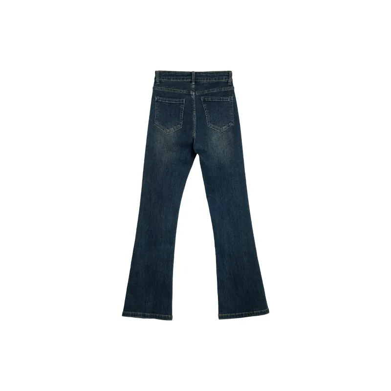 Olrain Jeans Women's Vintage Blue-1