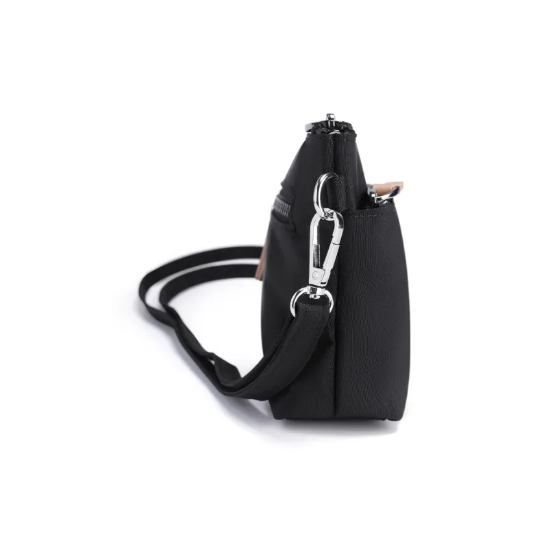 SEPTWOLVES Fabric Crossbody Bag Small Size Women's Black/Gray Green-2