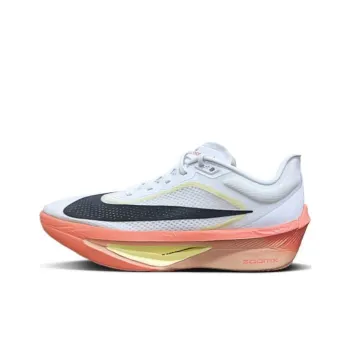 Nike Zoom Fly 6 Anti Slip Wear Resistant Low Top Training For Long Distance Running Shoes Men's White Orange