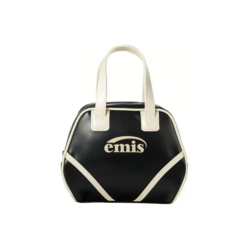 Emis PVC Tote Bag, Shopping Bag, Handbag Mini Unisex Black